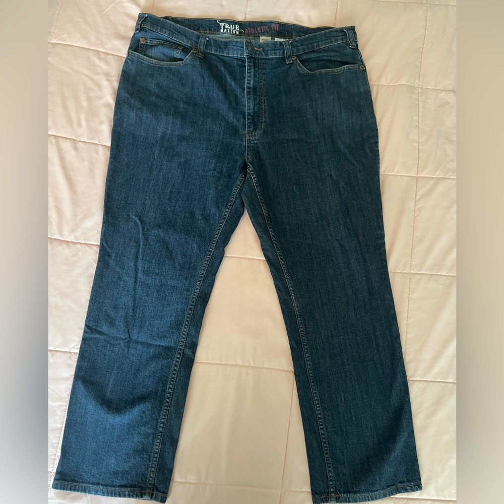 True Nation Men's Blue Jeans, 42x30